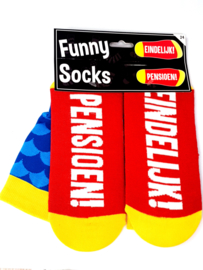 funny socks pensioen