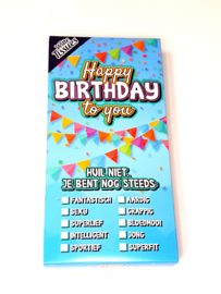 tissue box happy birthday