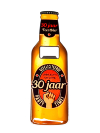 bieropener 30 jaar