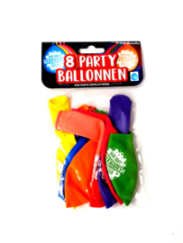 ballonnen gefeliciteerd