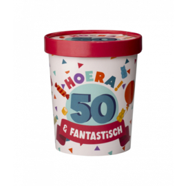 candy bucket 50 jaar
