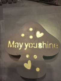 magical wish mushroom lights DIY