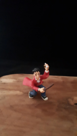 Harry Potter figuur met golden snitch