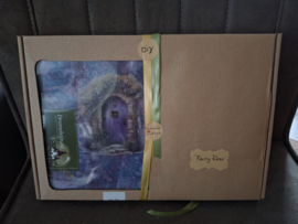 Luxe Fairy art thema Journal DIY Pakket: "Fairy Door"