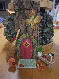 Voorjaar miniaturen tafereel set