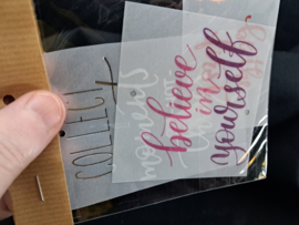 Fairy Journal Art  Quote paper