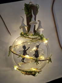 diy workshop pakket Mini Droomwereld Twinkelbol