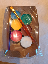 DIY candle deco wax set