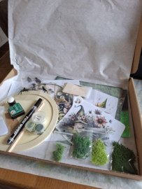 DIY workshop start Pakket  ” 3D sfeer maremi en Lavinia schilderij “