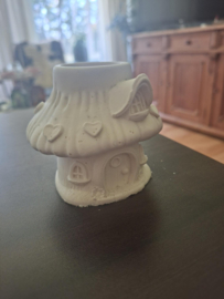 kinderfeestje DIY pakket "mushroom houses"