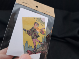 Fairy Journal Art Tarot vellum kaartjes