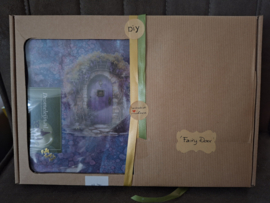 Luxe Fairy art thema Journal DIY Pakket: "Fairy Door"
