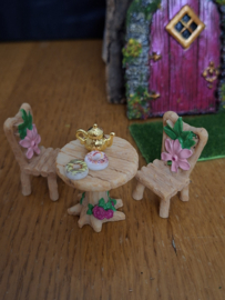 Paasfeest miniaturen tafereel set