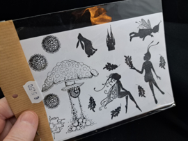 Fairy Journal Art Sticker knipvellen combi