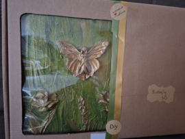 Luxe Fairy art thema Journal DIY Pakket : '3D Butterfly"