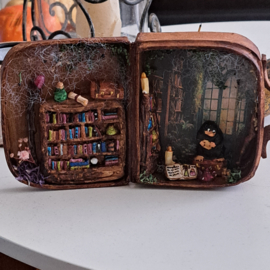 diy pakket mini Booknook: koffertje vol verhalen Fantastic Beast