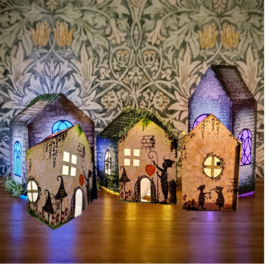 diy pakket fairy nook Home mini gevelhuisje