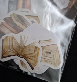 Fairy Journal Art stickers: Books