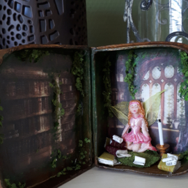 Boekige mini Fairy Koffertjes