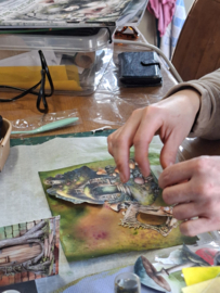 Lavinia en Maremi workshop: het magische voorjaar Tafereel