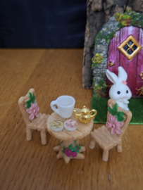 Paasfeest miniaturen tafereel set