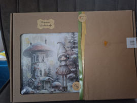 luxe Fairy Art Thema Journal Pakket "Maremi Wintermagie"