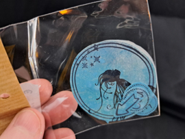 Fairy Journal Art stickers rond