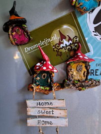 DIY pakket mini Magisch Deurtje koelkast magneet