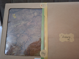 Luxe Fairy art thema Journal DIY Pakket "history XL"