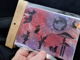 Fairy Journal art Knipvel stickers color