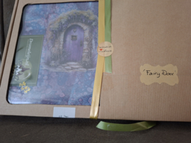 Luxe Fairy art thema Journal DIY Pakket: "Fairy Door"