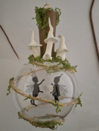 diy workshop pakket Mini Droomwereld Twinkelbol