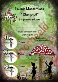 Strippenkaart Masterclass Lavinia "Stamp-it"