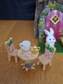 Paasfeest miniaturen tafereel set