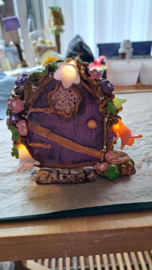 DIY mini fairy tuinhuisje tafereel ( Kreadoe workshop)