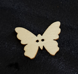 wooden " Button Butterflyes "