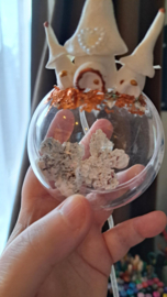 "Mini Droombol met Flower zaad vlinders"