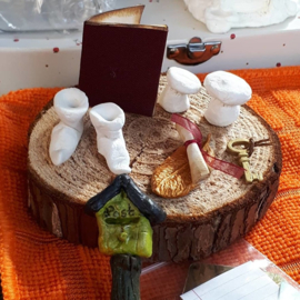 Miniaturen booknook thema  setje