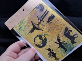 Fairy Journal art Knipvel stickers color