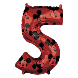 cijfer 5 Mickey