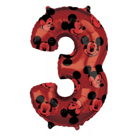 cijfer 3 Mickey