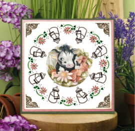 3D Push Out - Precious Marieke - All About Animals - All About Orange