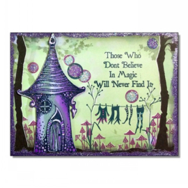 Fairy Washing Line Stamp