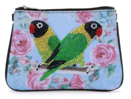 Tasje met draagketting - Love birds