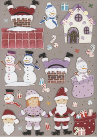 Card Deco Essentials Cutting Die - Snowmen