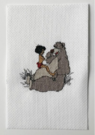 Disney Cross Stitch Card Making Kit - The Jungle Book