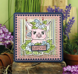 Clear Stamps - Precious Marieke - All About Animals - Pig