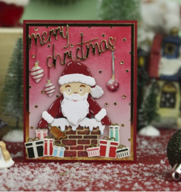 Dies - Yvonne Creations Christmas Scenery - Santa Claus