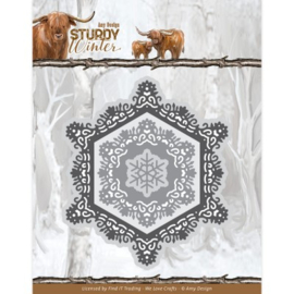 Dies - Amy Design Sturdy Winter - Winter Hexagon