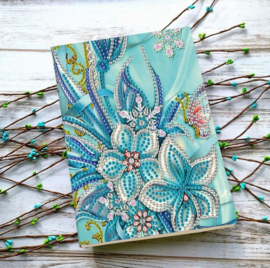 Notebook met lelies